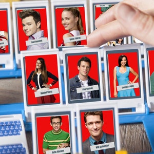 Printable Guess Who? Cards - Glee Edition