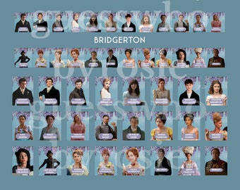 Printable Guess Who? 2.0 Cards - Bridgerton Edition - Etsy