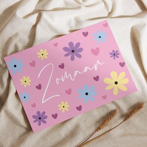Zomaar kaart | kaart ik denk aan je | kaart vriendschap | kaart liefde | kaart met bloemen | kaart voor zomaar | wenskaart