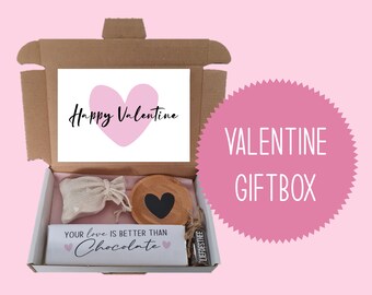 Valentijn cadeaubox | Valentijn cadeau | Valentijn brievenbuscadeau | Valentijn kaart | cadeaubox liefde | cadeaubox vriendin | cadeaubox