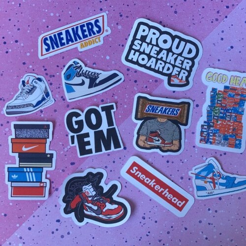 Sneakerhead Gift Ideas Sneakerhead Stickers Pack Sneakers Etsy
