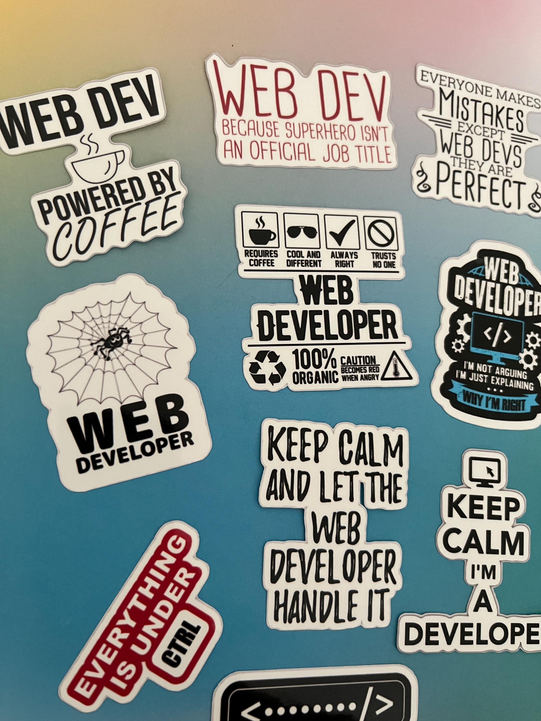 Web Developer Gift | Web Developer Sticker | Web Dev Gift Ideas | Web ...