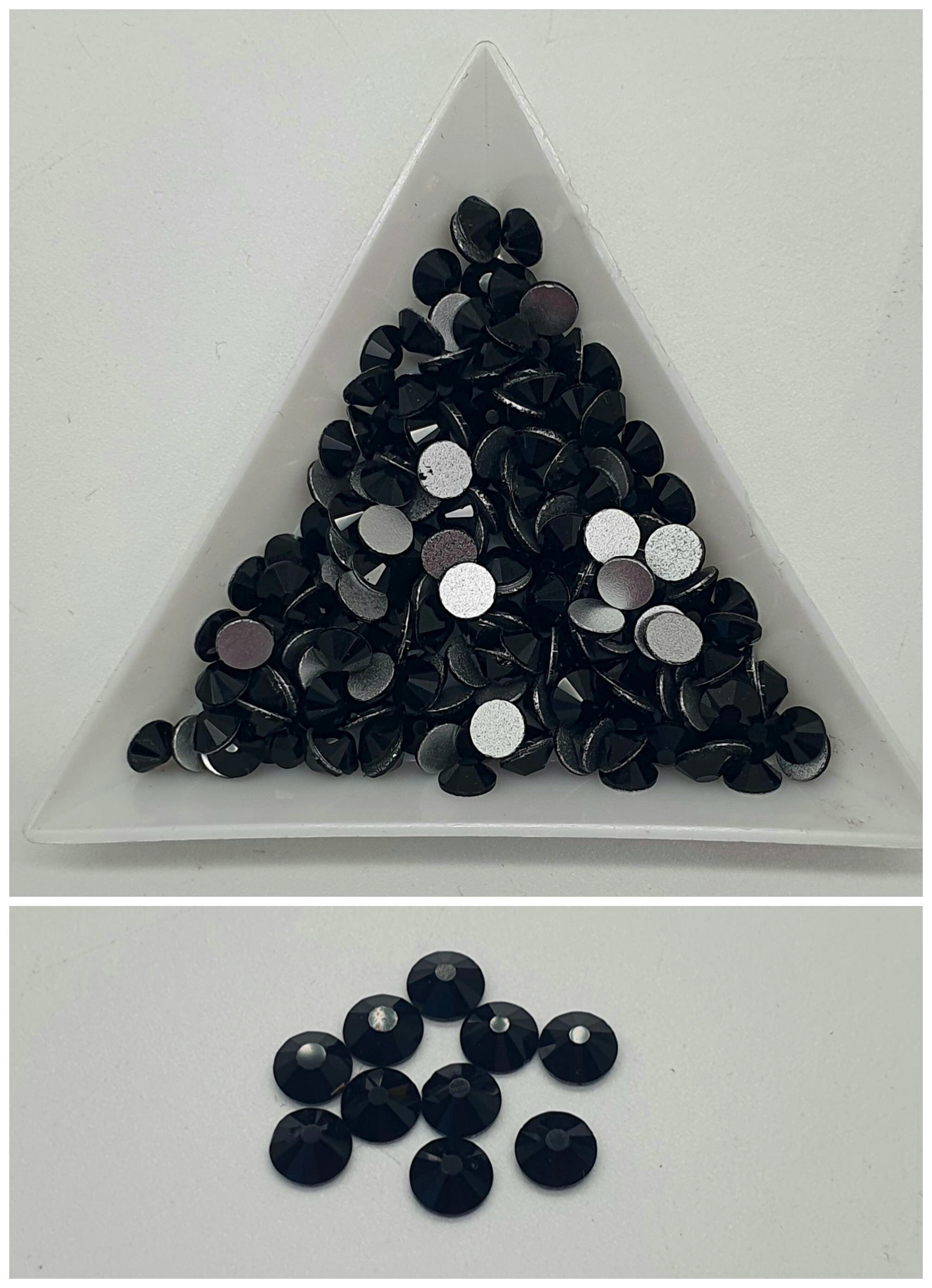 EIMASS® 3533 Lot De 10 Formes à Dos Plat Pour Coudre, Strass