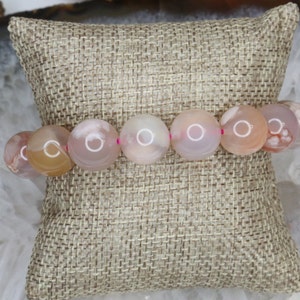 Flower Agate Bracelet