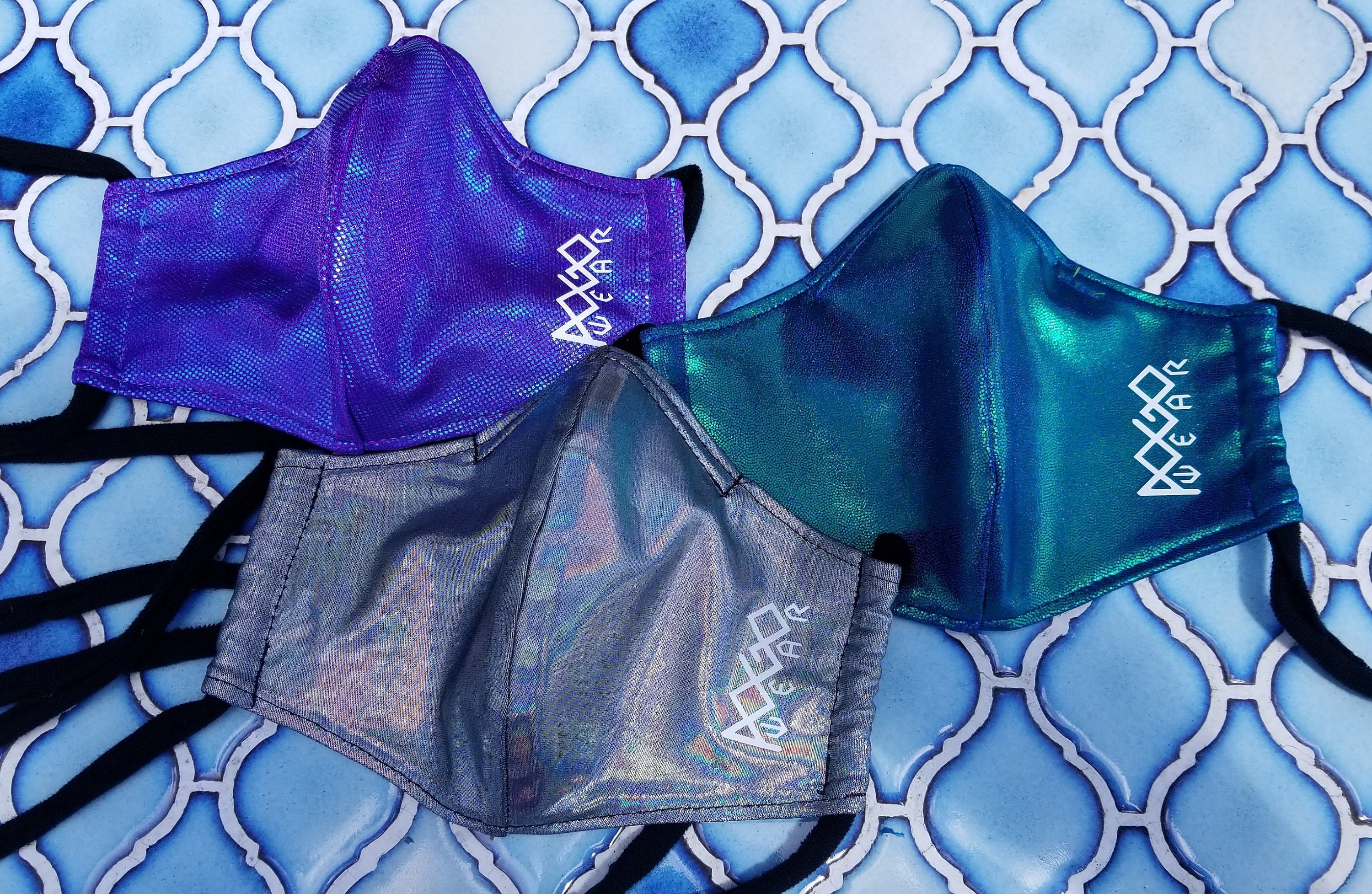 Shiny Colors Face Mask Comfortable Synthetic Shell Cotton Etsy