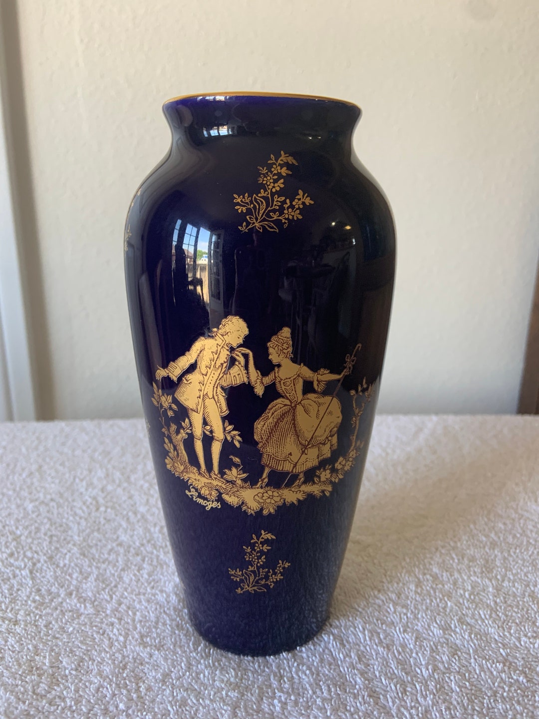 Imperial Limoge Vase Etsy