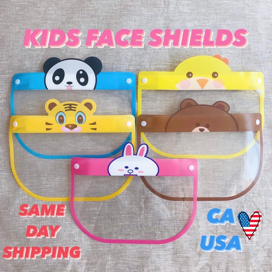 Face Shield for Kids / Face Mask Alternative / Comfortable Etsy