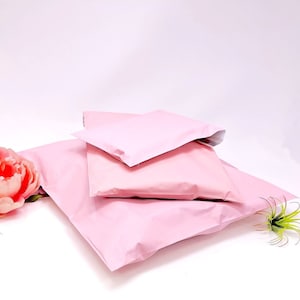 Polymailer pink 14x19 inch Shipping Bags (10-100 Pack) Shipping Envelope w/ Self Seal Adhesive Strip Cute Poly Mailers