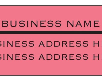 140 Return Address Labels - Custom