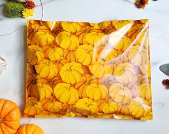 Polymailer pumpkin 10x13 Inch Shipping Bags (10-100 Pack) Shipping Envelope w/ Self Seal Adhesive Strip Cute Poly Mailers