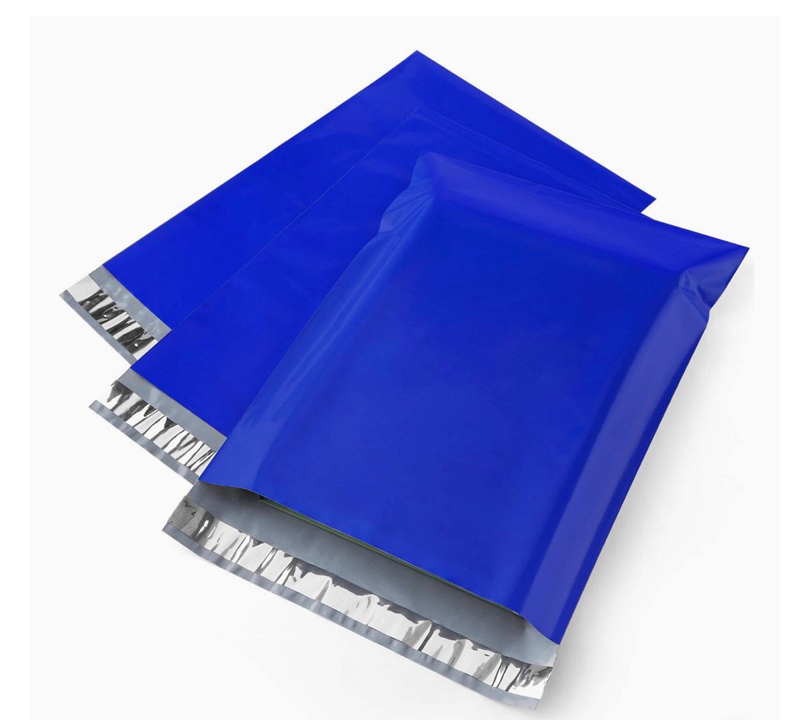 14x19 Large Blue Poly Mailers 10ct Etsy