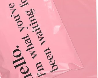 Polymailer Pink 10x13 Inch Shipping Bags (10-100 Pack) Shipping Envelope w/ Self Seal Adhesive Strip Cute Poly Mailers
