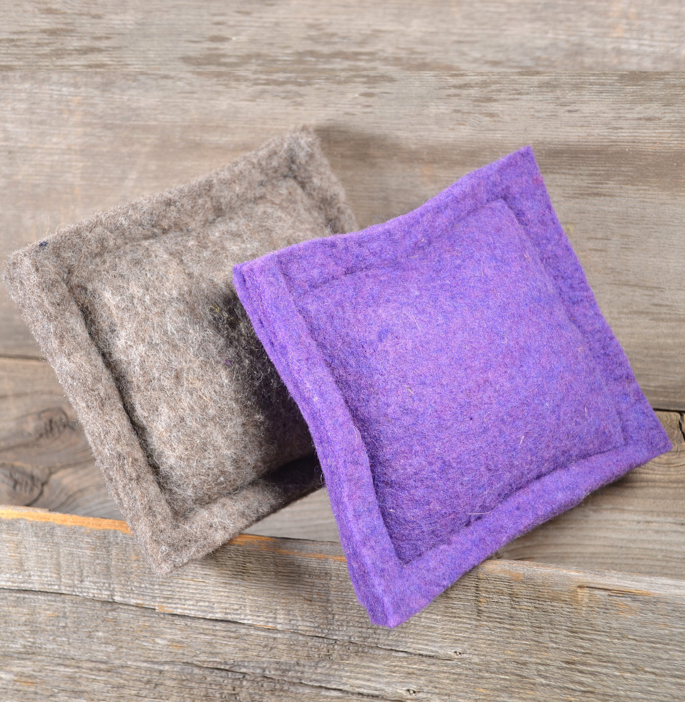 One Wool Needle Felting Pad Choose your Color Wool Pad Etsy