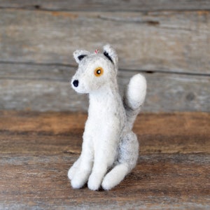 PDF- Needle Felting Digital Download, Wolf Tutorial