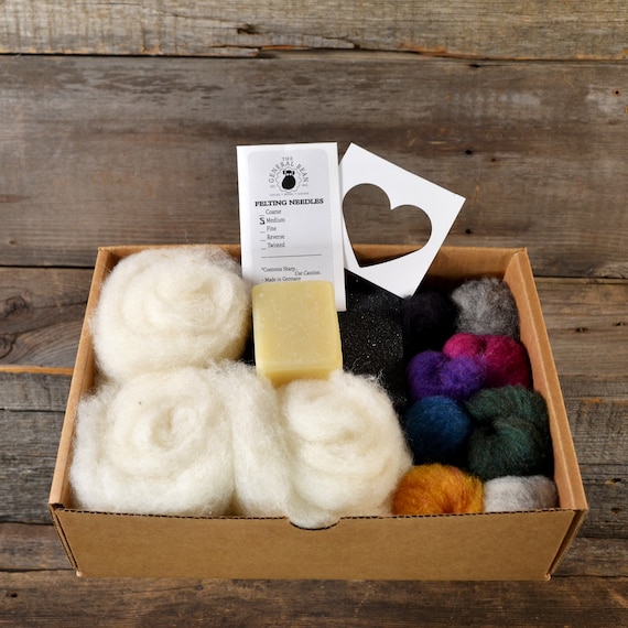 NO.120 DIY Wool Felt Needle Felting Starter Kit Material Package Wool  Felting Kit - Buy NO.120 DIY Wool Felt Needle Felting Starter Kit Material  Package Wool Felting Kit Product on