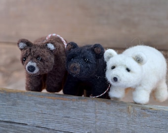 PDF-naaldvilten digitale download, Bear Tutorial