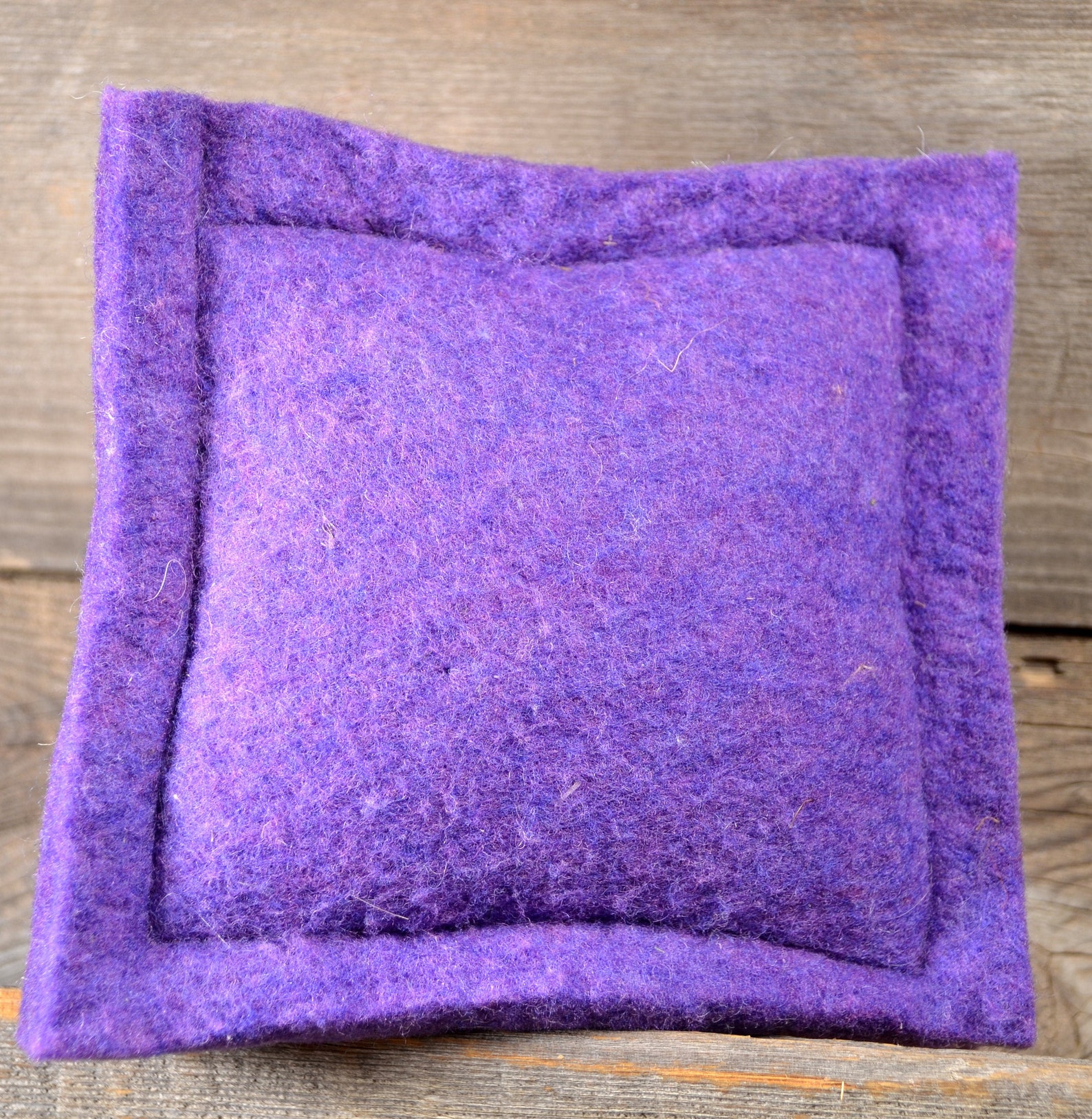 One Wool Needle Felting Pad Choose your Color Wool Pad Etsy