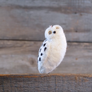 PDF- Needle Felting Digital Download, Snowy Owl Tutorial