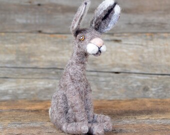 PDF- Needle Felting Digital Download, Hare Tutorial