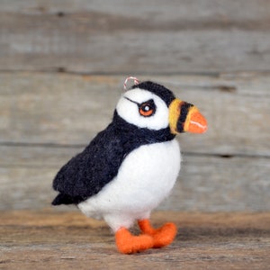 PDF- Needle Felting Digital Download, Puffin Tutorial
