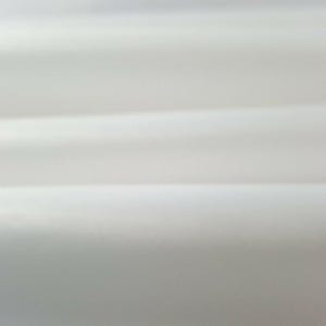 White Polyester Lining Fabric 58" By The Yard Snow White Light Weight Jacket Hat lining fabric