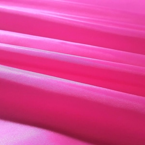 Fuchsia Polyester Lining Fabric 58" By The Yard Dark Pink Light Weight Jacket Hat lining fabric
