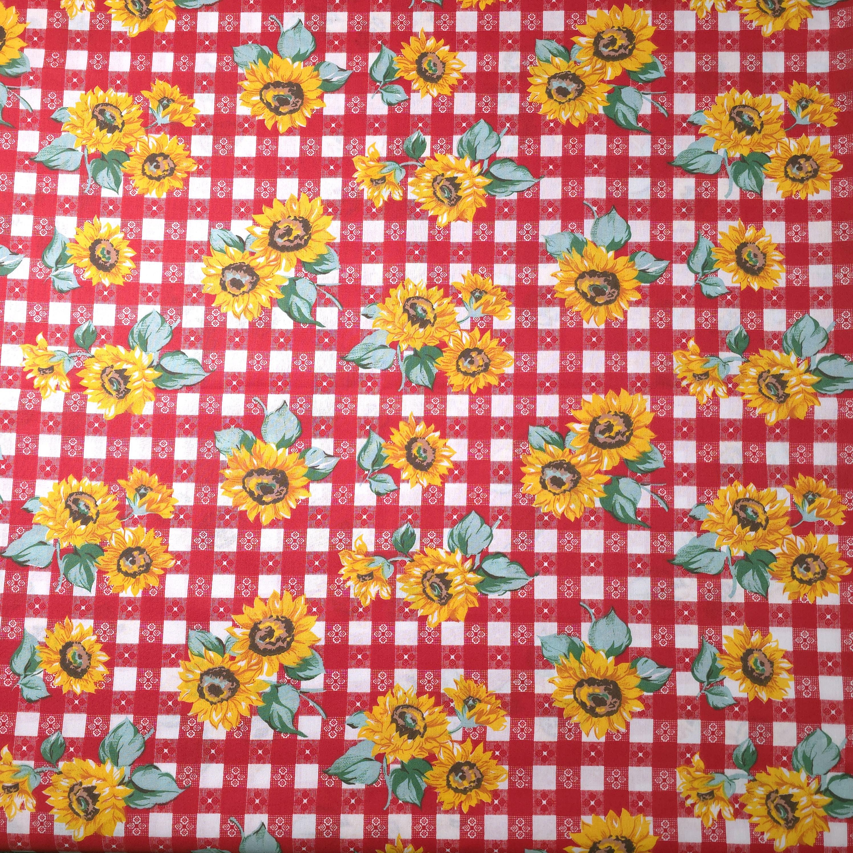 Red Sunflower Dress - Etsy