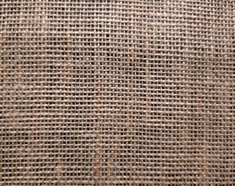Premium Tight-Weave Natural Jute Burlap Fabric / 60" Wide / Decorator & Upholstery Grade / By The Yard