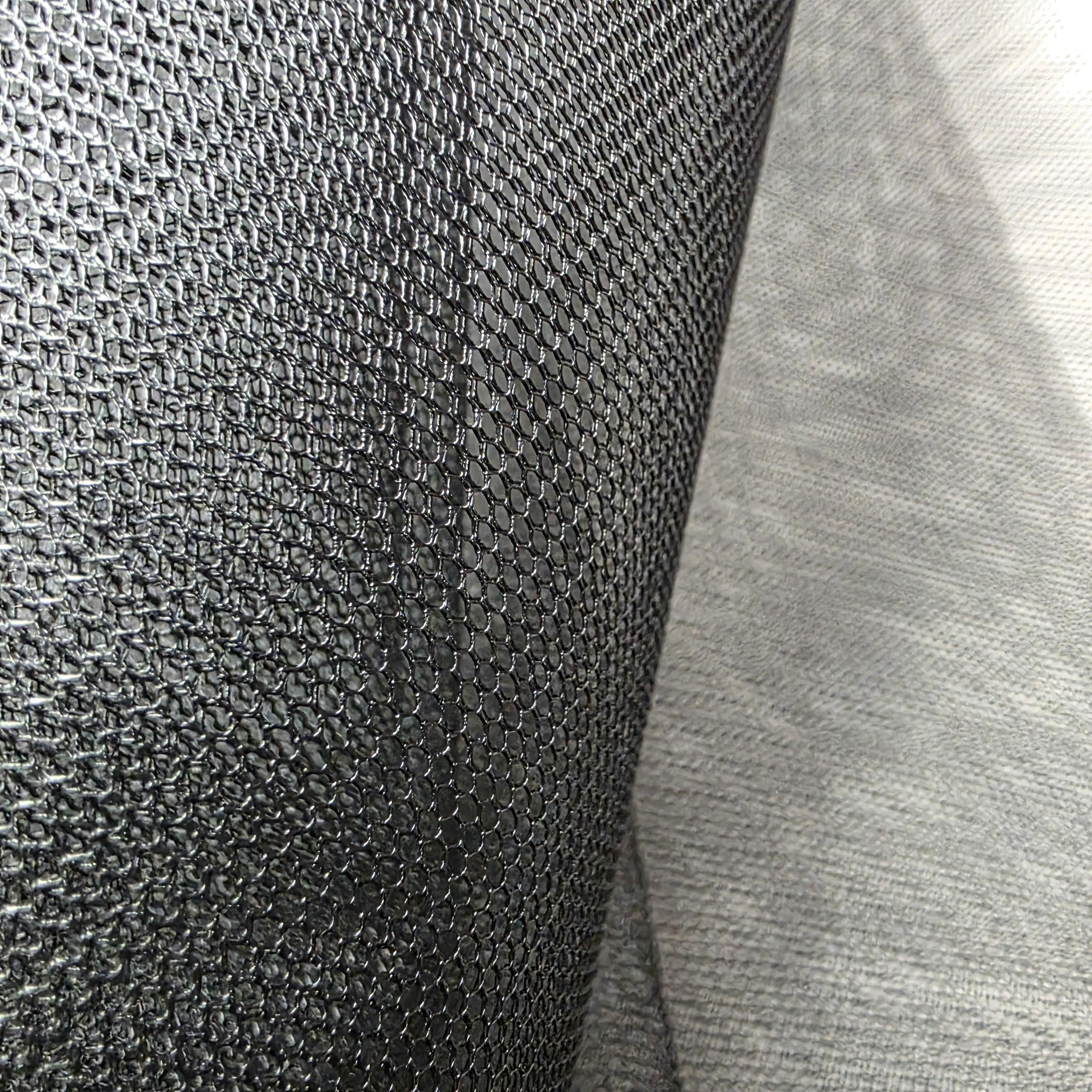 Hard Shape.net Black Hard Net Hex Mesh Fabric Stiff Crinoline Netting 60