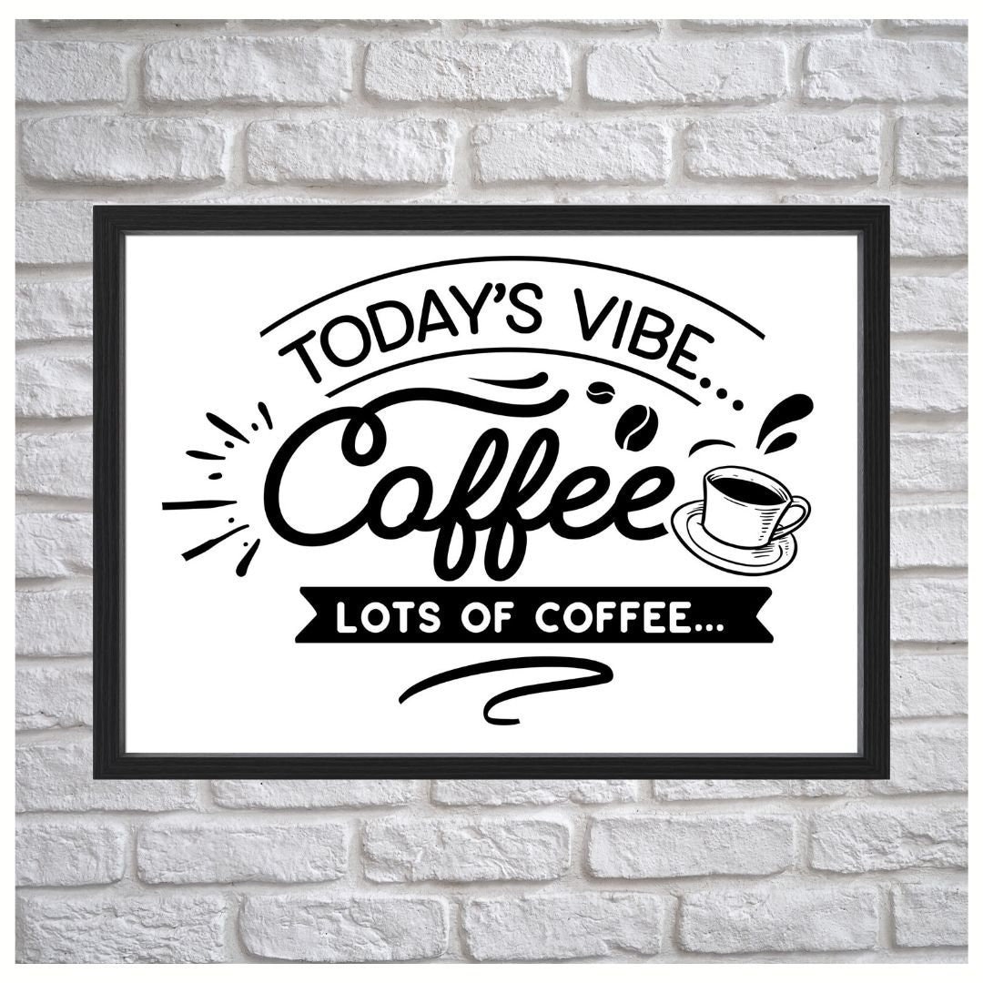 Coffee Print, Kitchen Print, Home Decor, Home Prints, Coffee Quotes
