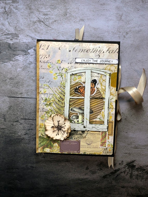Go for a work - eclectic junk journal（Enjoy the Journey