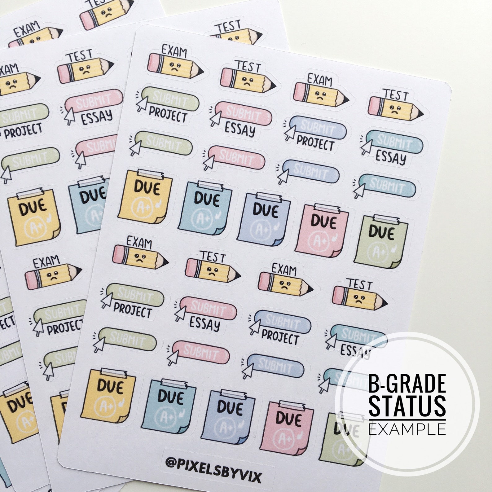 School Deadlines Sticker Sheet Study Planner Stickers Test Etsy Canada school-deadlines-sticker-sheet-study-planner-stickers-test-etsy-canada