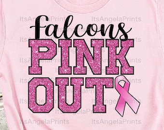 Pink glitter falcons 2025
