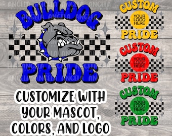 PNG Custom Groovy Checkered School Team Spirit Mascot Teacher Game Day Football Volleyball Basketball for Sublimation DTF HTV Shirt