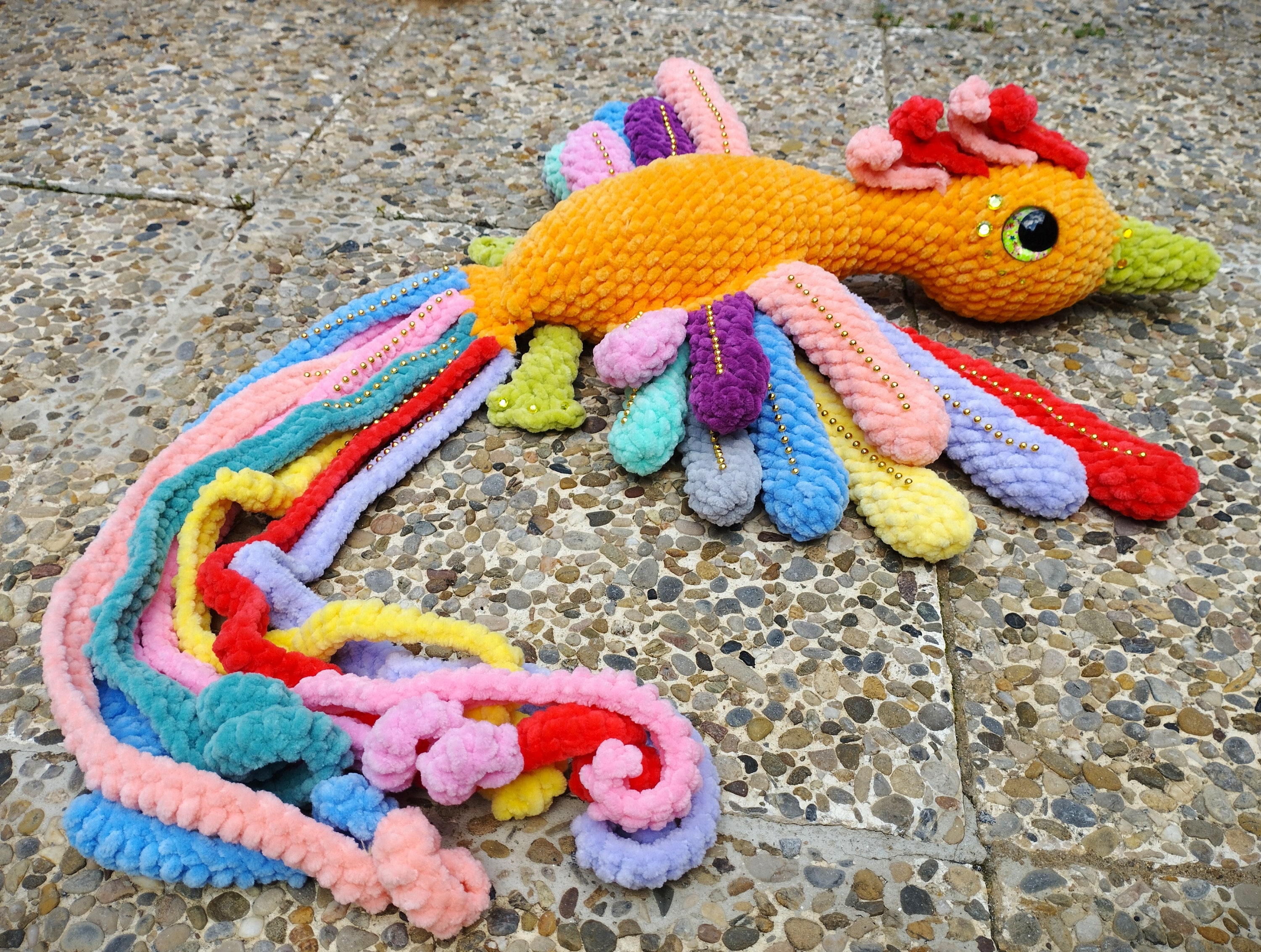 Colorful Phoenix Crochet Pattern