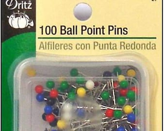 Dritz(R) 100 Ball Point Pins / sewing pins - #27