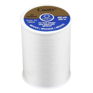 Coats & Clark Nylon Monofilament Clear Nylon Thread, 300 Yards