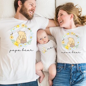 Winnie the Pooh matching family birthday shirts, 1st birthday shirt, First birthday party, Classic winnie the pooh, personalized custom one