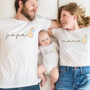 Winnie the Pooh matching family birthday shirts, 1st birthday shirt, First birthday party, Classic winnie the pooh, personalized custom