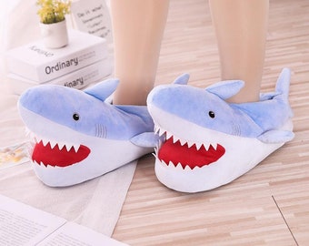 mens shark slippers