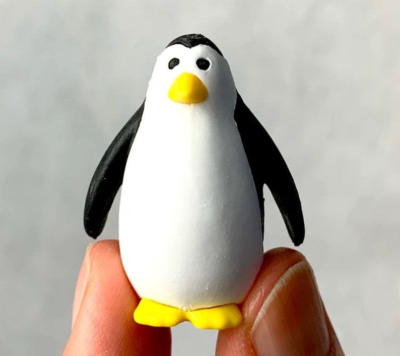Mini Erasers Iwako Penguins Super Cute Etsy