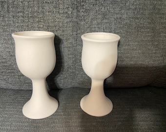 Ceramic Bisque Chalice or Goblet