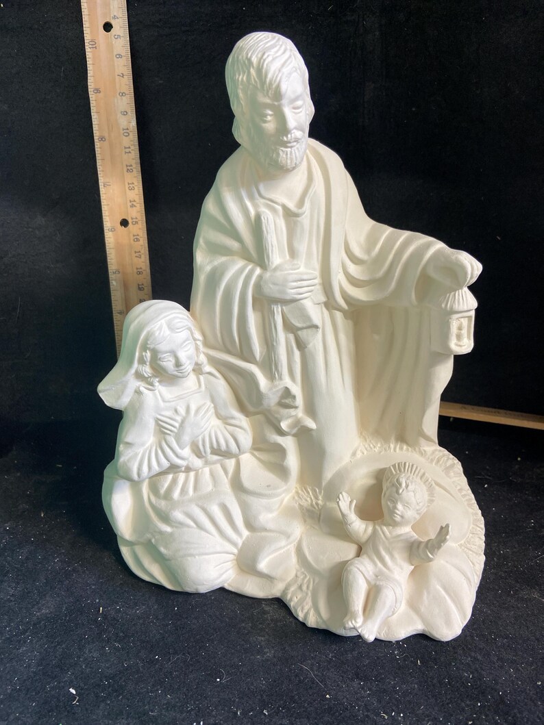 Ceramic Holy Family - Etsy