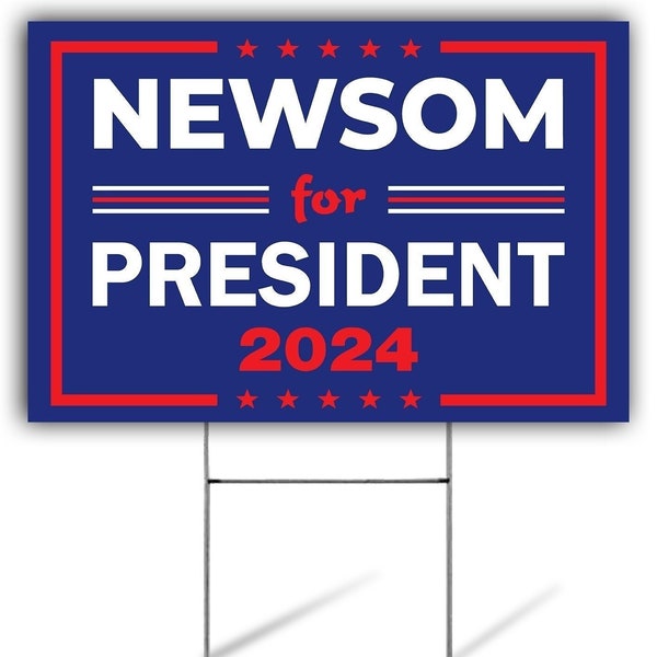 Newsom for President Etsy