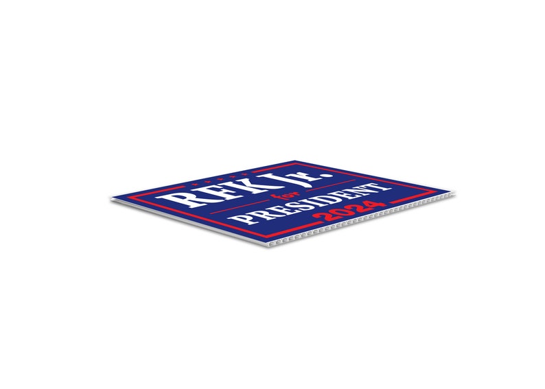 Kennedy 2024 Yard Sign RFK Jr. Lawn Sign Robert F. Kennedy Etsy