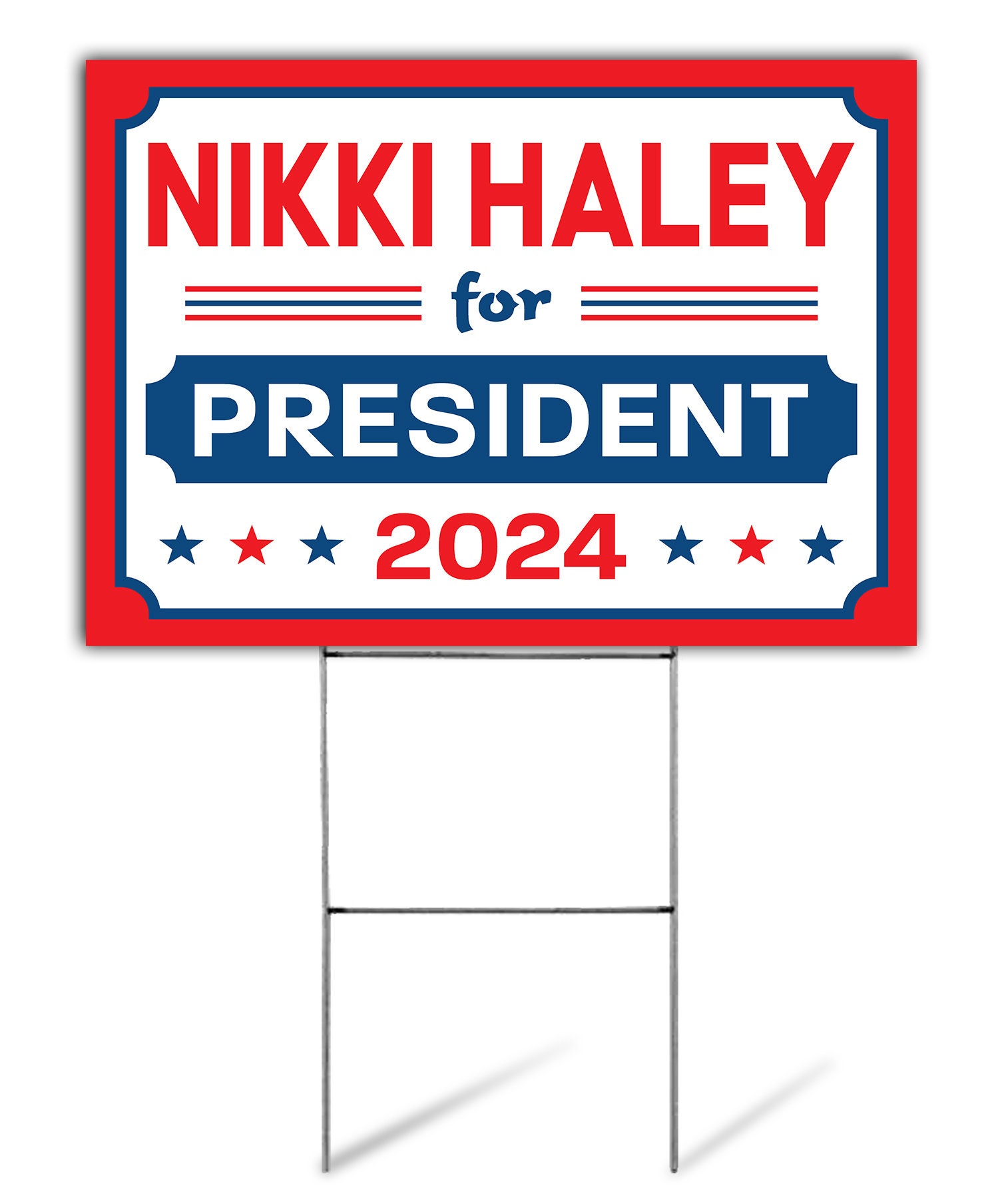 Nikki Haley for President Yard Sign Nikki Haley 2024 Sign - Etsy