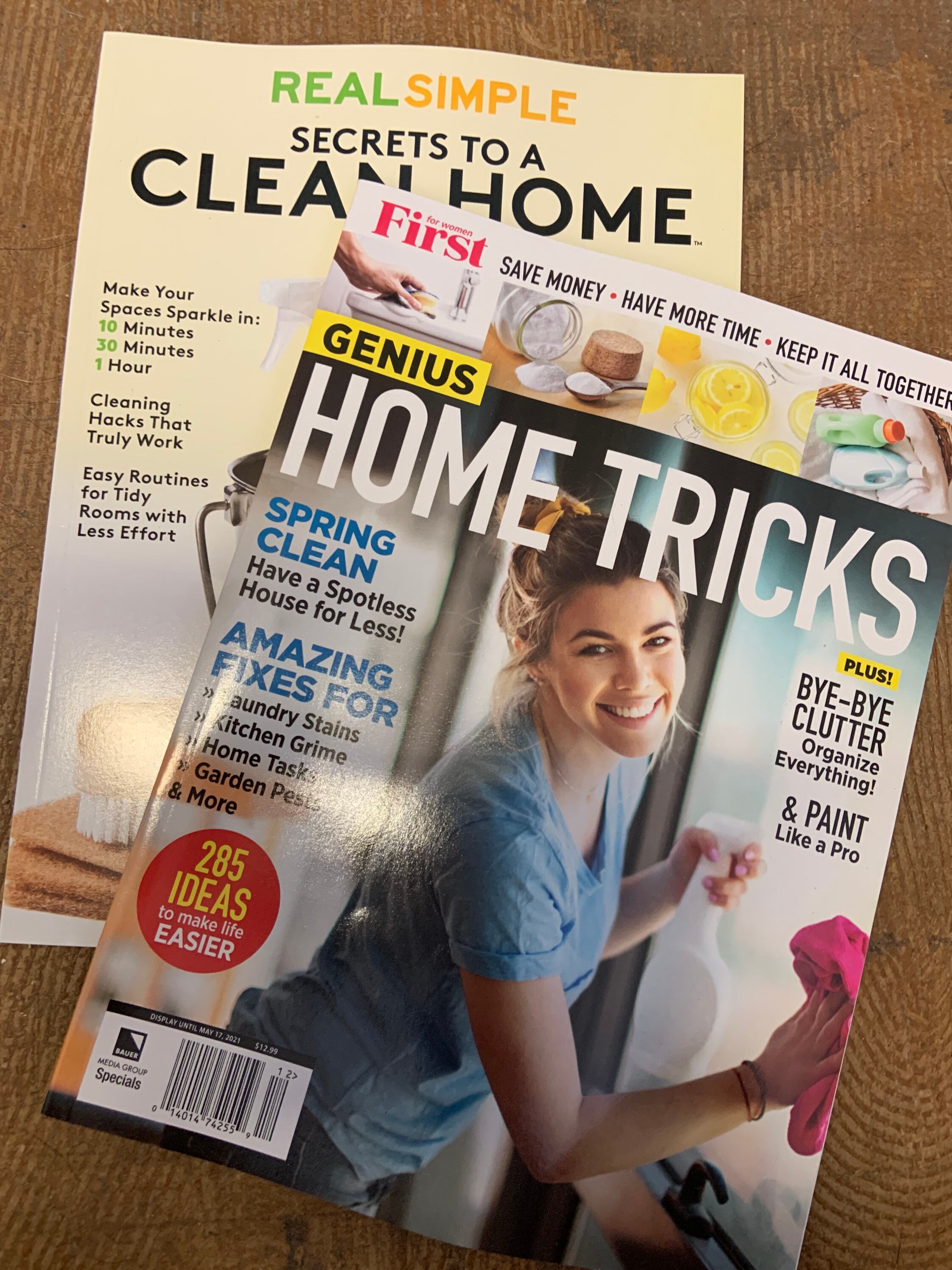  Real  Simple  Secrets to a Clean Home First for Woman Genius 