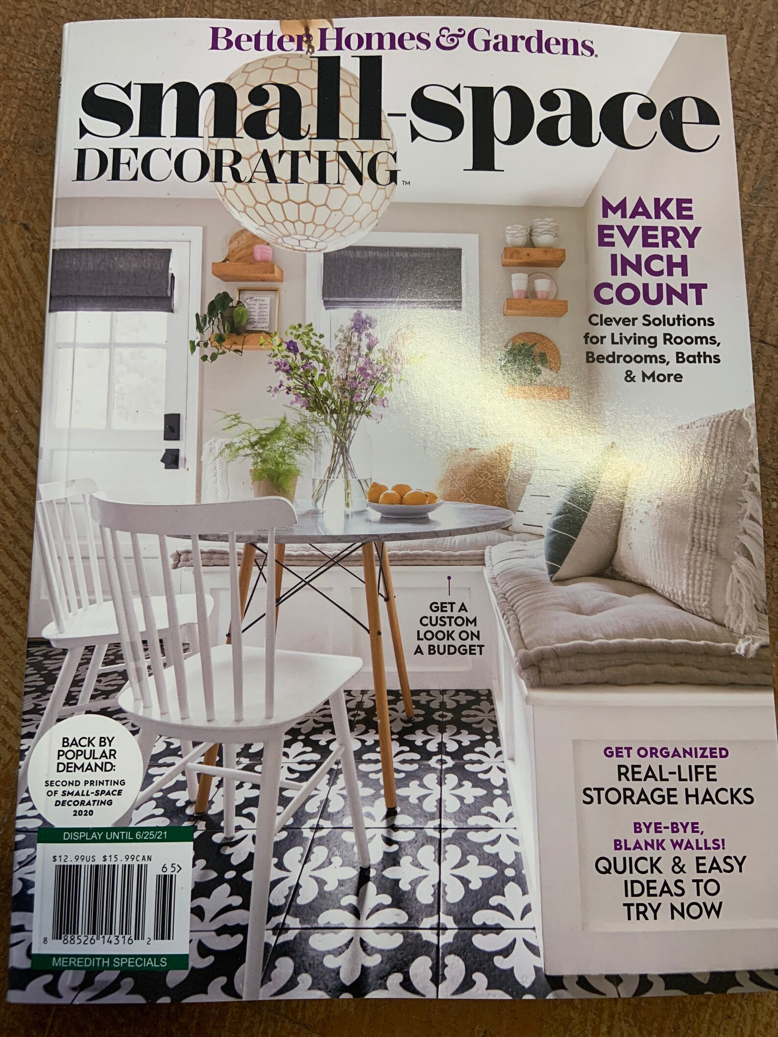 Better Homes & Gardens Small Space Decorating Magazine 2021 Etsy