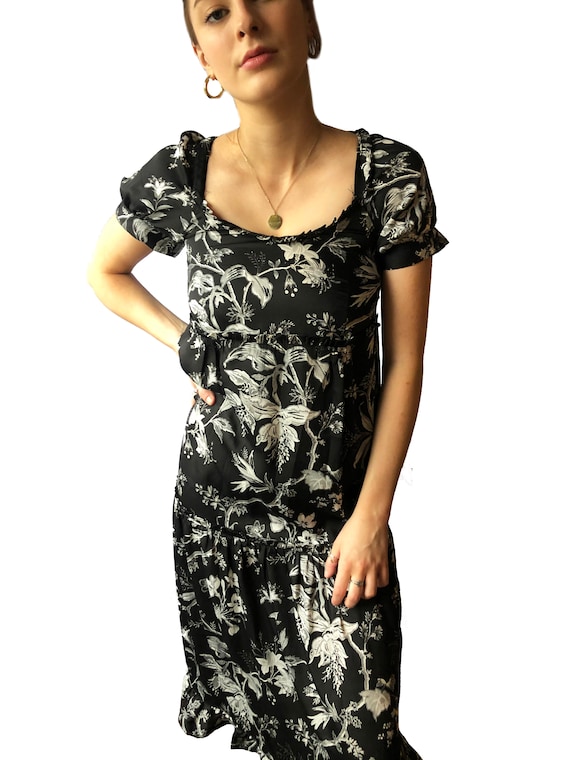 Alexander McQueen Floral Print Dress