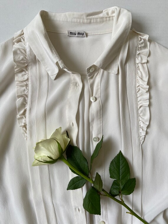 Miu Miu Vintage Silk Blouse